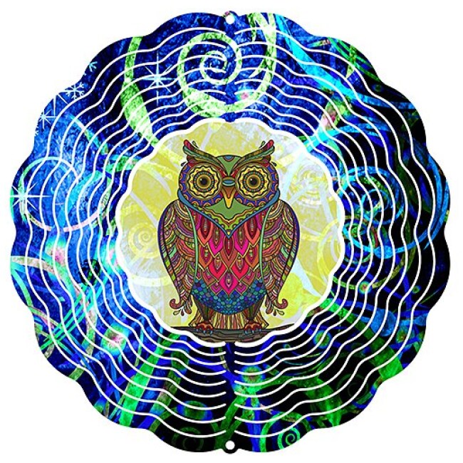 Next Innovations Wise Mr Owl Wind Spinner