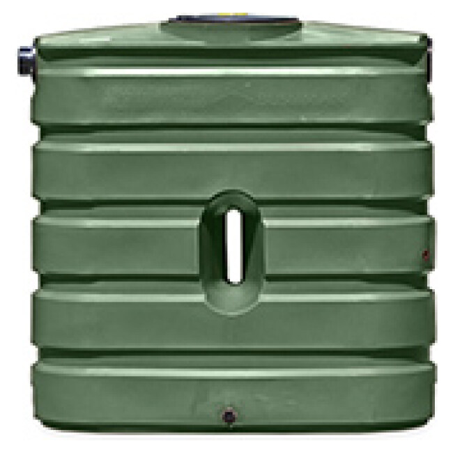 130 Gallon Bushman Polyethylene Slimline Rain Tank