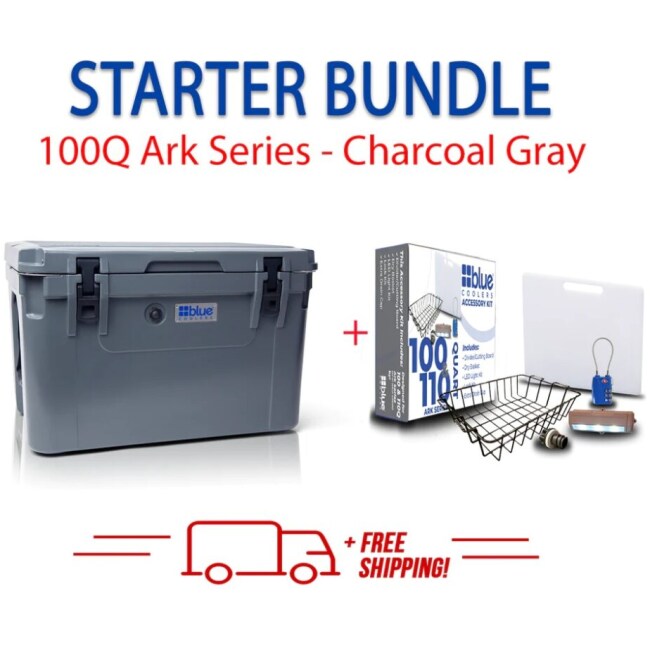 Blue Coolers 3.0 - 100 Quart Ark Series Starter Bundle - Accessories