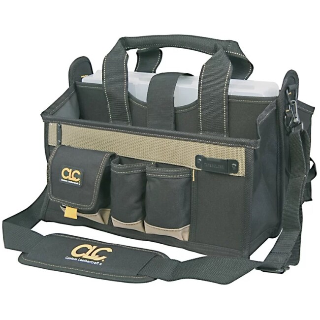 16" 15 Pocket Center Tray Tool Bag