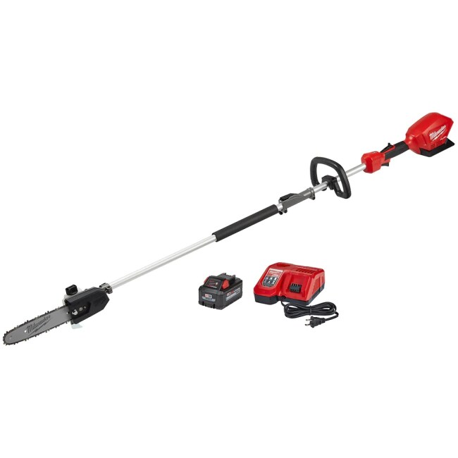 Milwaukee 2825-21PS M18 FUEL 18V 10-Inch QUIK-LOK Cordless Pole Saw Kit