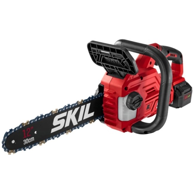 SKIL CS4562B-10 PWR CORE 20 Brushless 12 IN. Chain Saw with 4.0Ah Battery and Charger