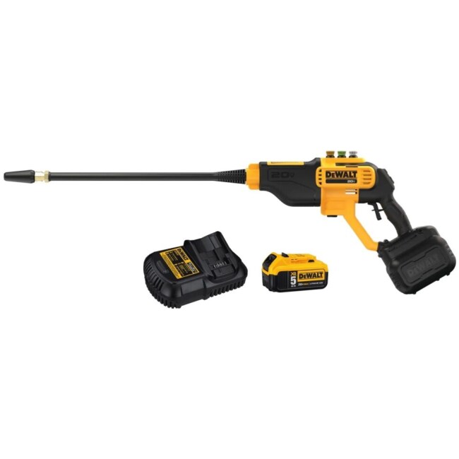 DeWALT DCPW550P1 20V Max 550-PSI Cordless Power Cleaner 5.0Ah Kit