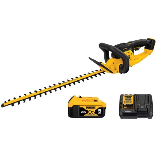 DeWalt 22 in. 20 V Battery Hedge Trimmer Kit (Battery & Charger)