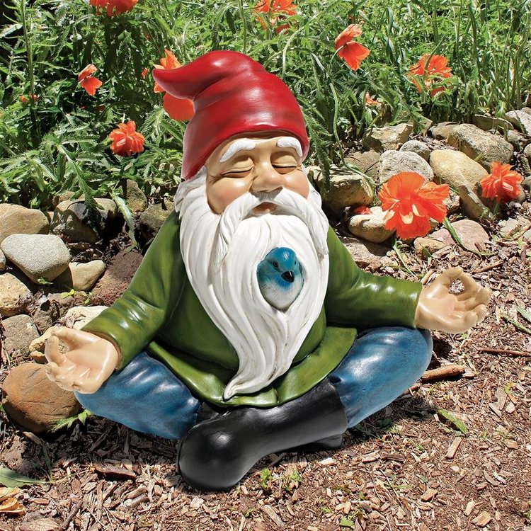 Zen Garden Gnome Statue