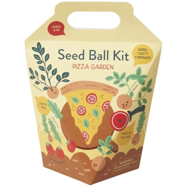 DIY Seed Ball Kit - Pizza Garden