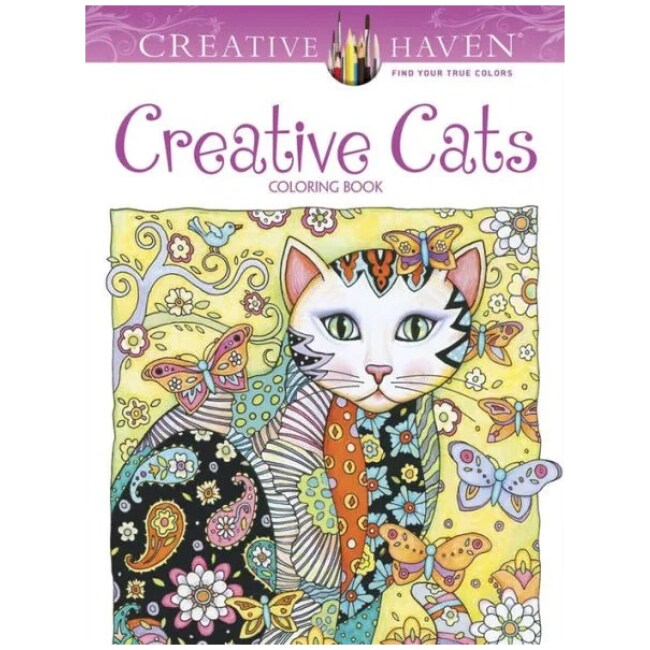 Creative Haven Creative Cats Coloring Book