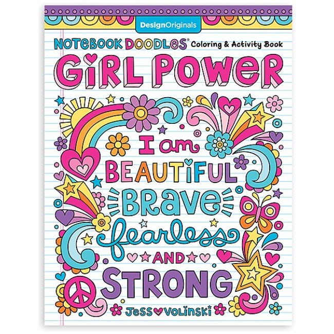 Notebook Doodles Girl Power!