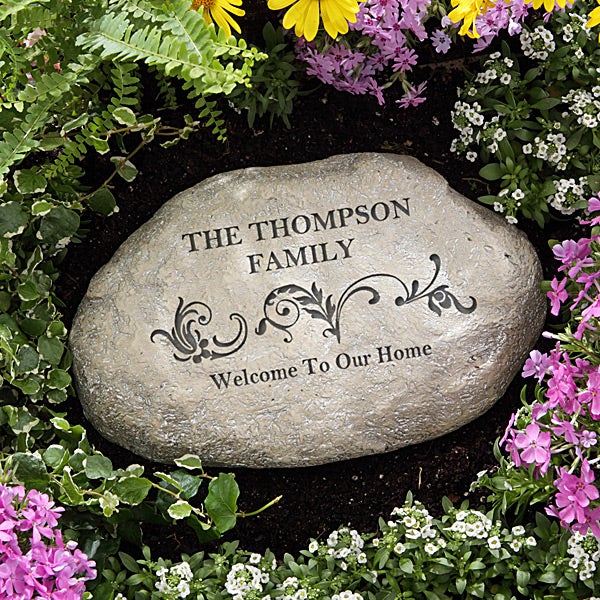 Our Family Personalized Garden Stone